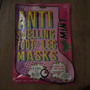Onyx Pink Anti-Swelling Foot and Leg Masks